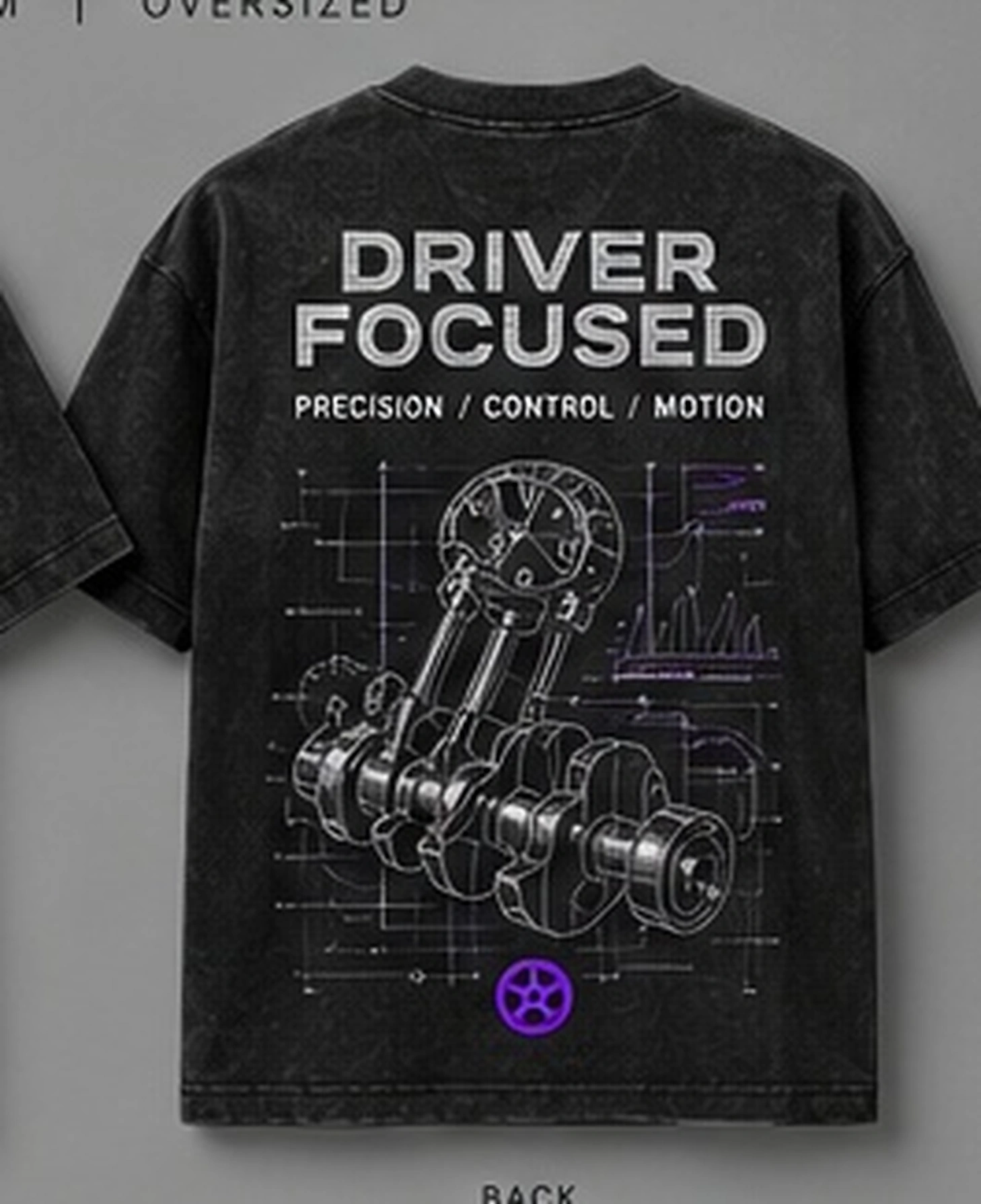 Driver Focused Tee back